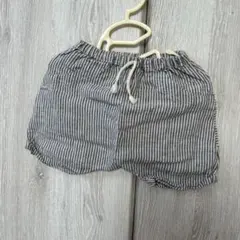 かぼちゃパンツ　ストライプ　12M