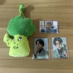 八木勇征ヤギッコリーぬいぐるみパスケースとカード