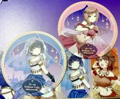 学園アイドルマスター アニメイトカフェ コースター 秦谷美鈴 姫崎莉波 2枚