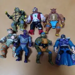 ミュータントタートルズ フィギュア 当時物