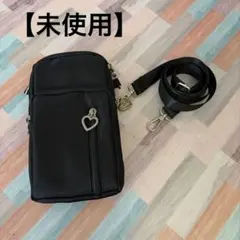 【未使用】WATACHE スマホショルダーバッグ ブラック
