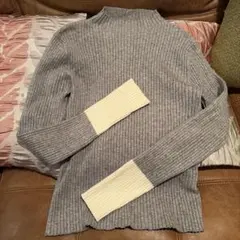 スプリングニット　ツーカラー