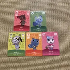 どうぶつの森 amiiboカード リス6枚セット アミーボカード - メルカリ