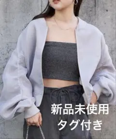 chico オーガンジーリバーシブルブルゾンのサムネイル