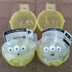 新品 ピクサーキャラクター　リング　リトルグリーンメン× 2個