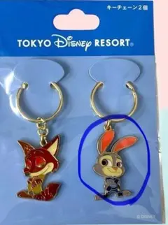 ディズニーリゾート 　ズートピア　キーチェーン ジュディのみ ディズニー