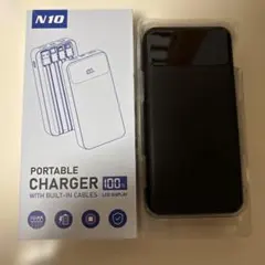N10 ポータブルチャージャー 内蔵ケーブル付のサムネイル