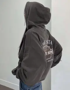 【未使用】SHEIN Dazy 裏起毛オーバーサイズパーカー