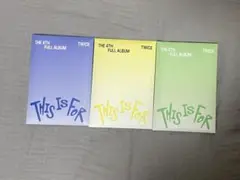 TWICE THIS IS FOR 初回限定特典セット