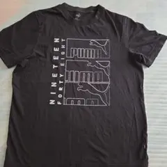PUMA グラフィックTシャツ ブラック
