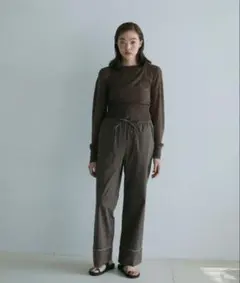 【anuke】Stripe Pajamas Pants サイズ36