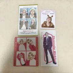 道枝駿佑 切り抜き 証明写真 推しお守り 推しおり ハッピー4カット