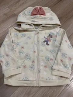 Disney ミニー・マウス フード付きトレーナー 90cm