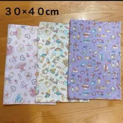 25×35/ランチョンマット/4枚/ハンドメイド/ユニコーンミニ柄