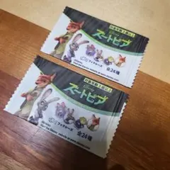 貼ってはがせるエコワッペン / ズートピア / 2セット