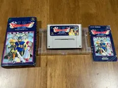 SFC　ドラゴンクエスト I・II　箱・取扱説明書あり