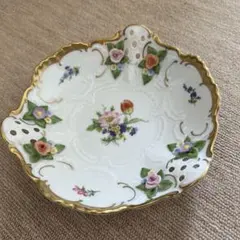 Meissen 好み　リンドナー　ディナー プレート 4枚セット 薔薇 金彩 Meissen 好み リンドナー ディナー プレート 4枚セット 薔薇 金彩