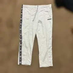 K-SWISS グレー サイドストライプ スウェットパンツ Sサイズ