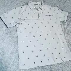 adidas ゴルフ　ポロシャツ Lサイズ ホワイト　美品