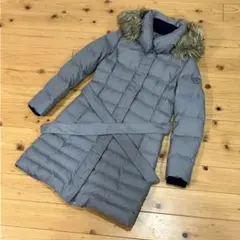 TOMMY HILFIGER フード付きダウンコート　サイズM グレー