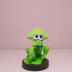 amiibo イカ（グリーン）スプラトゥーン　動作未確認 【TT088】