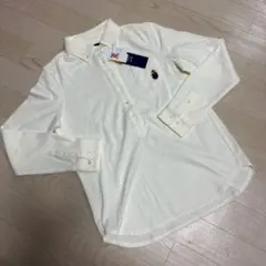 パーリーゲイツ　オフホワイト 長袖ポロシャツ　タグ付き　ゴルフウェア　GOLF