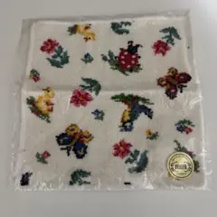 新品・未使用 シール付 FEILER ハイジ柄 ハンカチ 約25cm