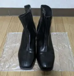 黒中ヒールブーツ Mサイズ