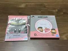 一番くじ　星のカービィ　KIRBY CAFÉ メラミンプレート ピンク