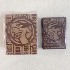 ポケモンカードゲーム プレイ用 デッキシールド デッキケース 壁画風 ルギア