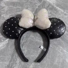 【ディズニー】スタッズスパンコール　ミニーカチューシャ