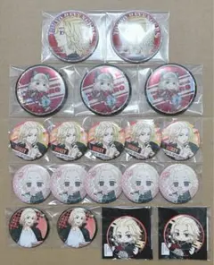 東京卍リベンジャーズ 東リべ 佐野万次郎 マイキー 缶バッジ 5種