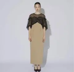 フロッキー・ドット・ワンピース【結婚式・二次会】のサムネイル