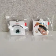 パンどろぼう　 絵本ミラーチャーム　鏡　キーホルダー　2個セット