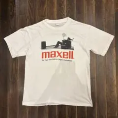 maxell マクセル 80年代 ヴィンテージ Tシャツ トラヴィススコット着用 