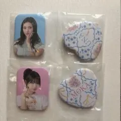 YUNAH MOKA 缶バッジ 4点セット　一番くじ