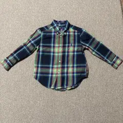Ralph Lauren チェック柄長袖シャツ 3T