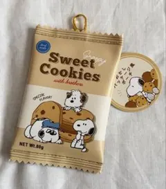 スヌーピー おかしパッケージ風ポーチ ポーチPEANUTS 新品未使用品 タグ付
