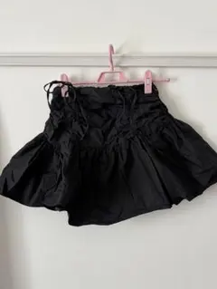 GRL 新品未使用タグ付きフレアスカート Lサイズ ブラック