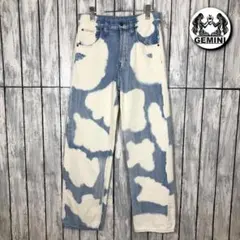 CalvinKlein カルバンクライン ワイドレッグ デニムパンツ W29