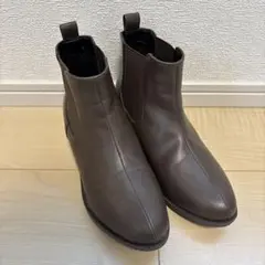 ブーツ　レディース　ブラウン M 合成皮革