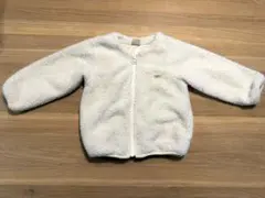 プティマイン　フルジップボアジャケット　アウター 100cm