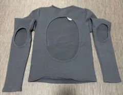 【ZARA】 新品未使用 レディース XS 長袖 バックオープンのサムネイル