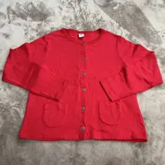 美品　プチバトー　チュビック　カーディガン　長袖