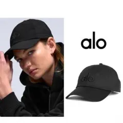 値札付新品 ベストセラー alo キャップ ブラック 男女兼用 人気ナンバーワンのサムネイル