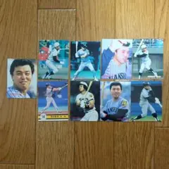 おーん阪神タイガース岡田彰布プロ野球カード 9枚セットおーん