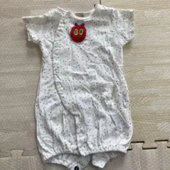 petit main はらぺこあおむし　ロンパース半袖　50-70cm