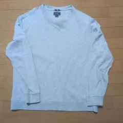 値下げ　BROOKS BROTHERS グレー スウェットシャツ L