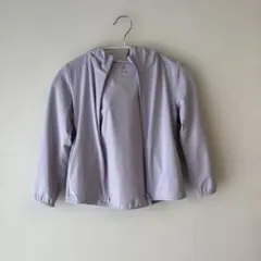 UNIQLO 薄紫 パーカー　120センチ　エアリズム
