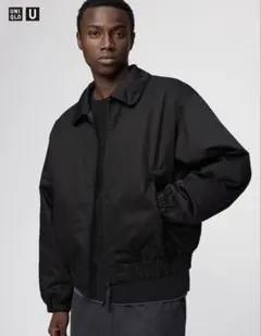 ユニクロU パフテックショートブルゾン XS